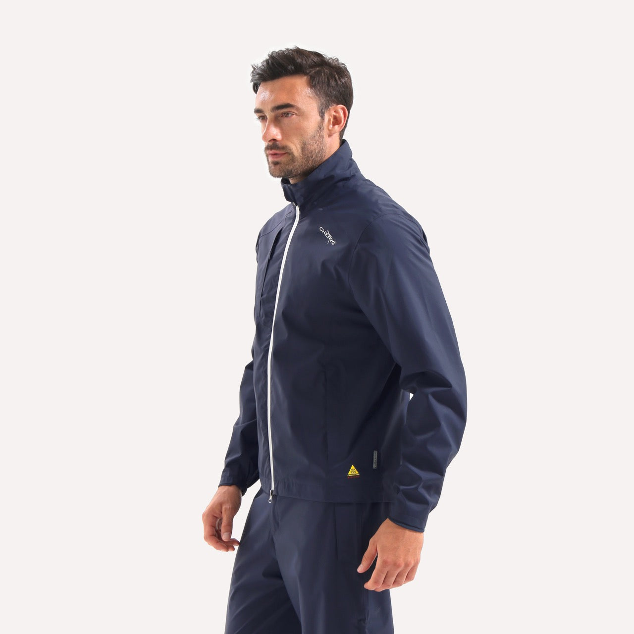 Veste imperméable Masterpiece pour homme, bleu marine