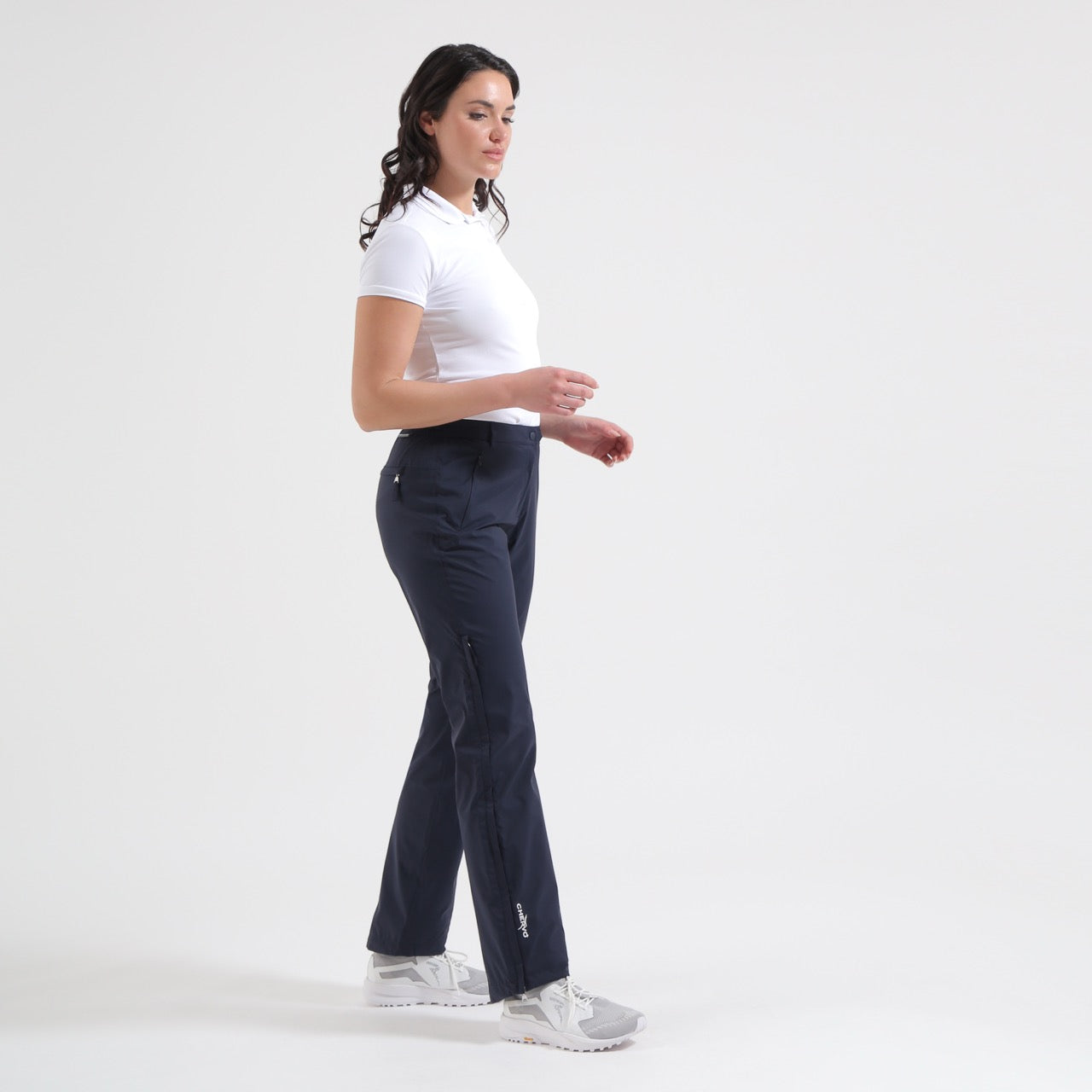 Pantalon spécialisé pour femme, bleu marine