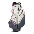 Aqua Sport 4 Cartbag Weiss/Steelblue/Fuchsia
