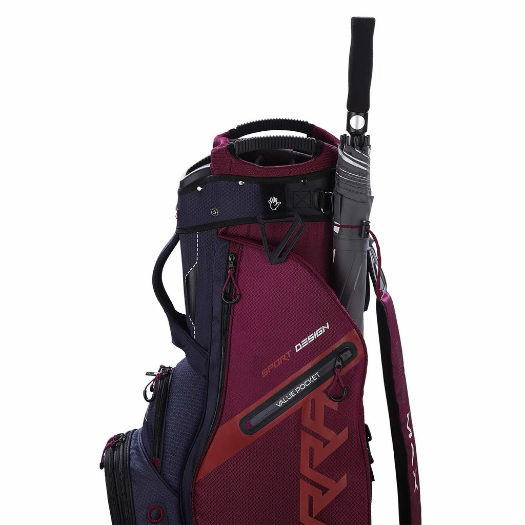 Terra Sport Cartbag Navy/Merlot
