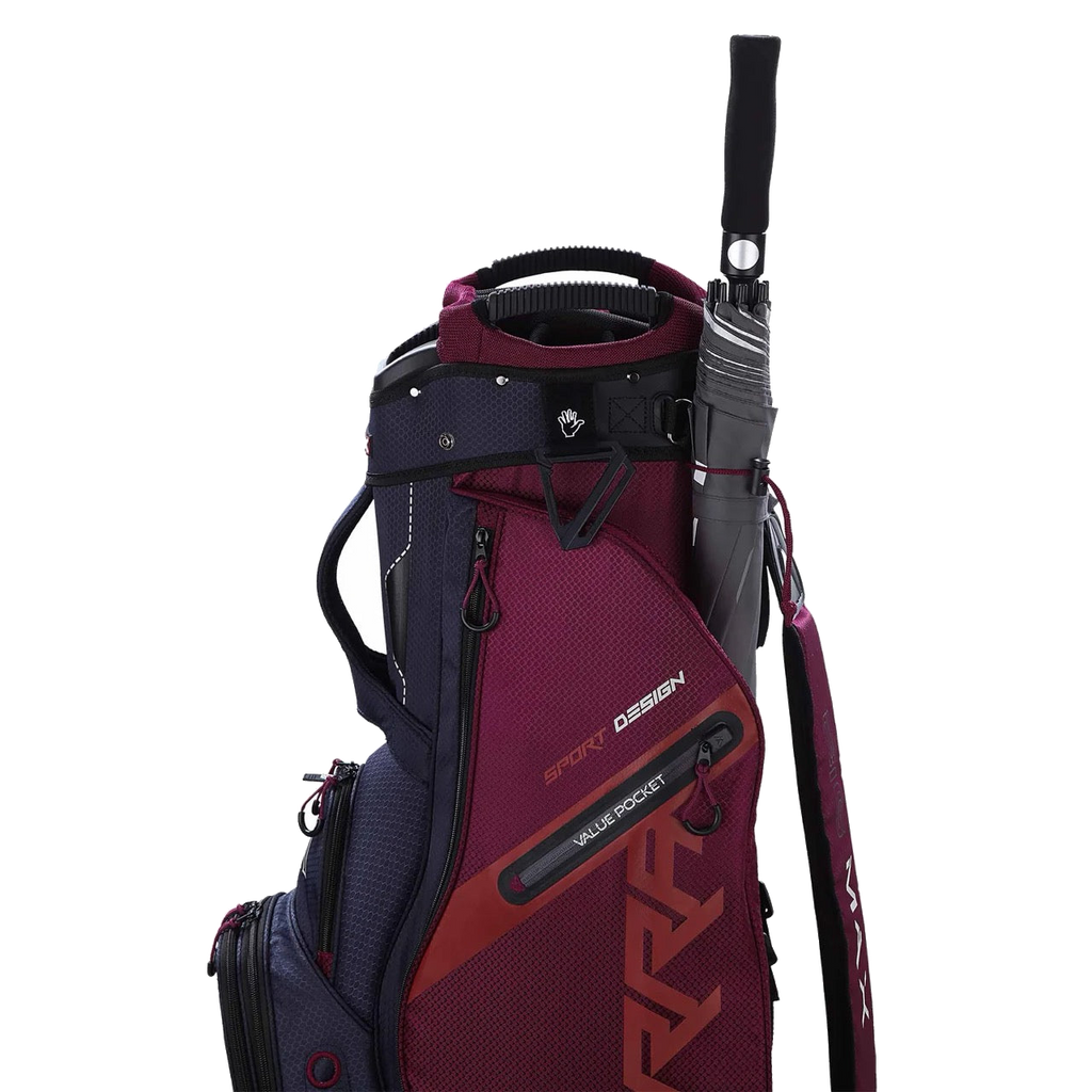 Terra Sport Cartbag Navy/Merlot