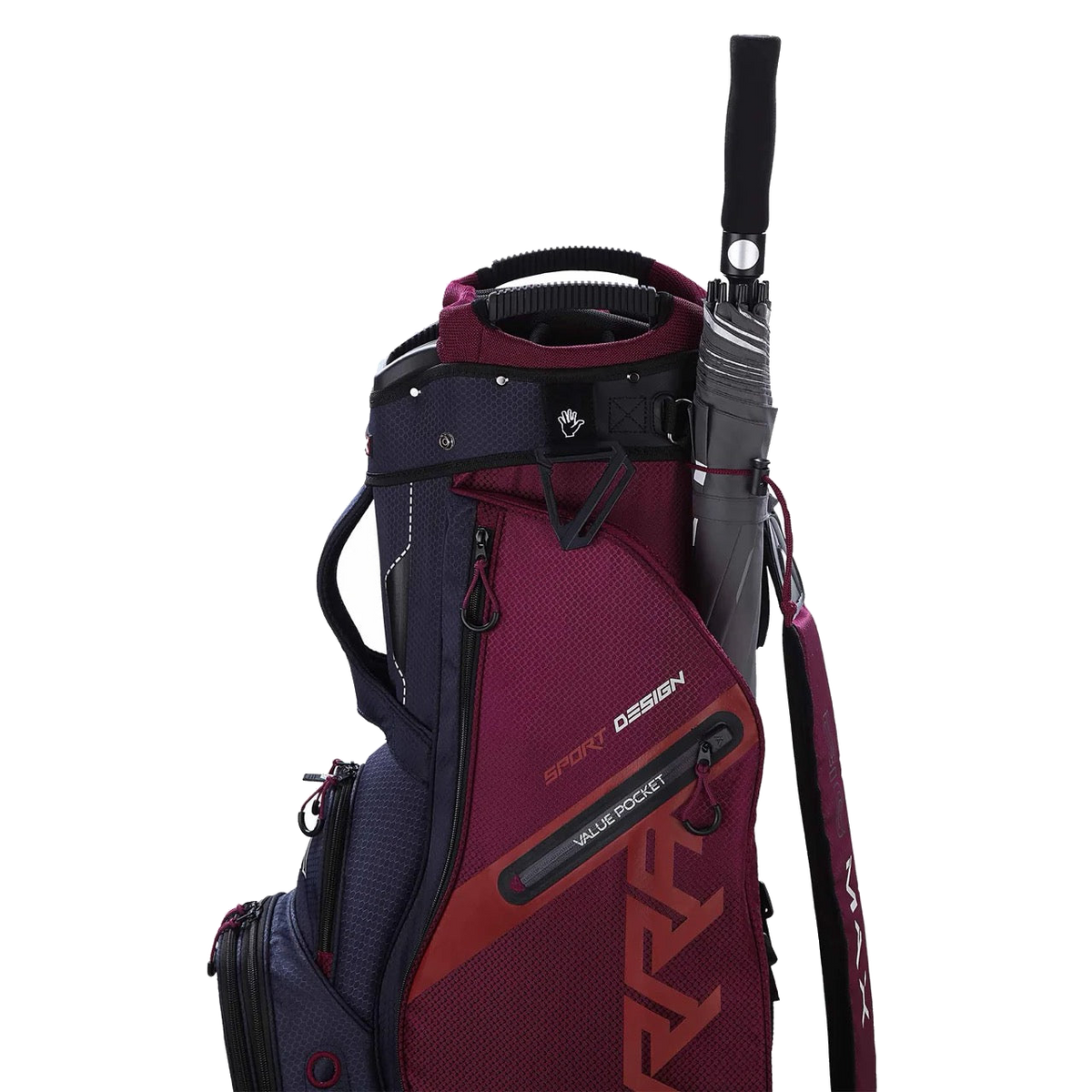 Terra Sport Cartbag Navy/Merlot