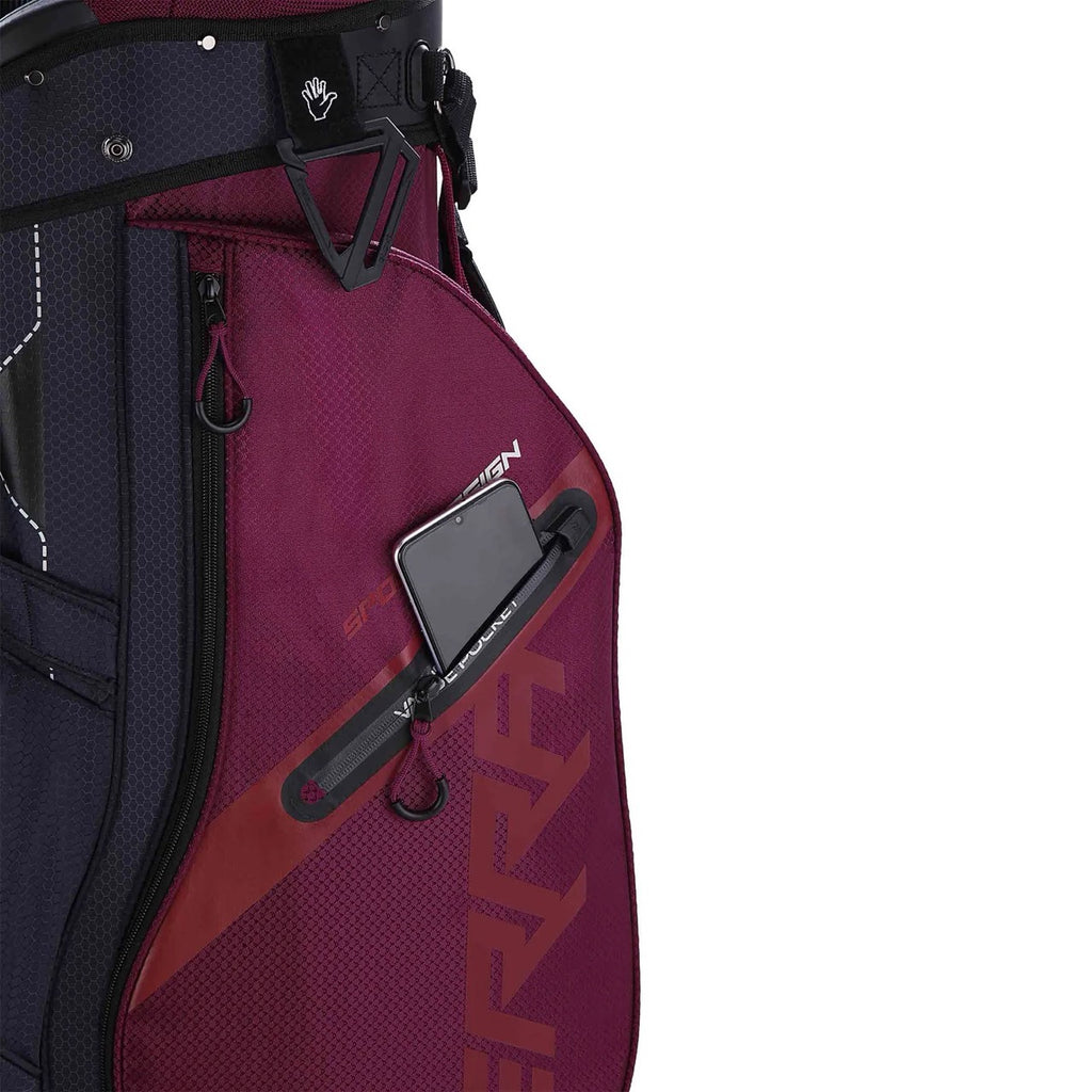 Terra Sport Cartbag Navy/Merlot