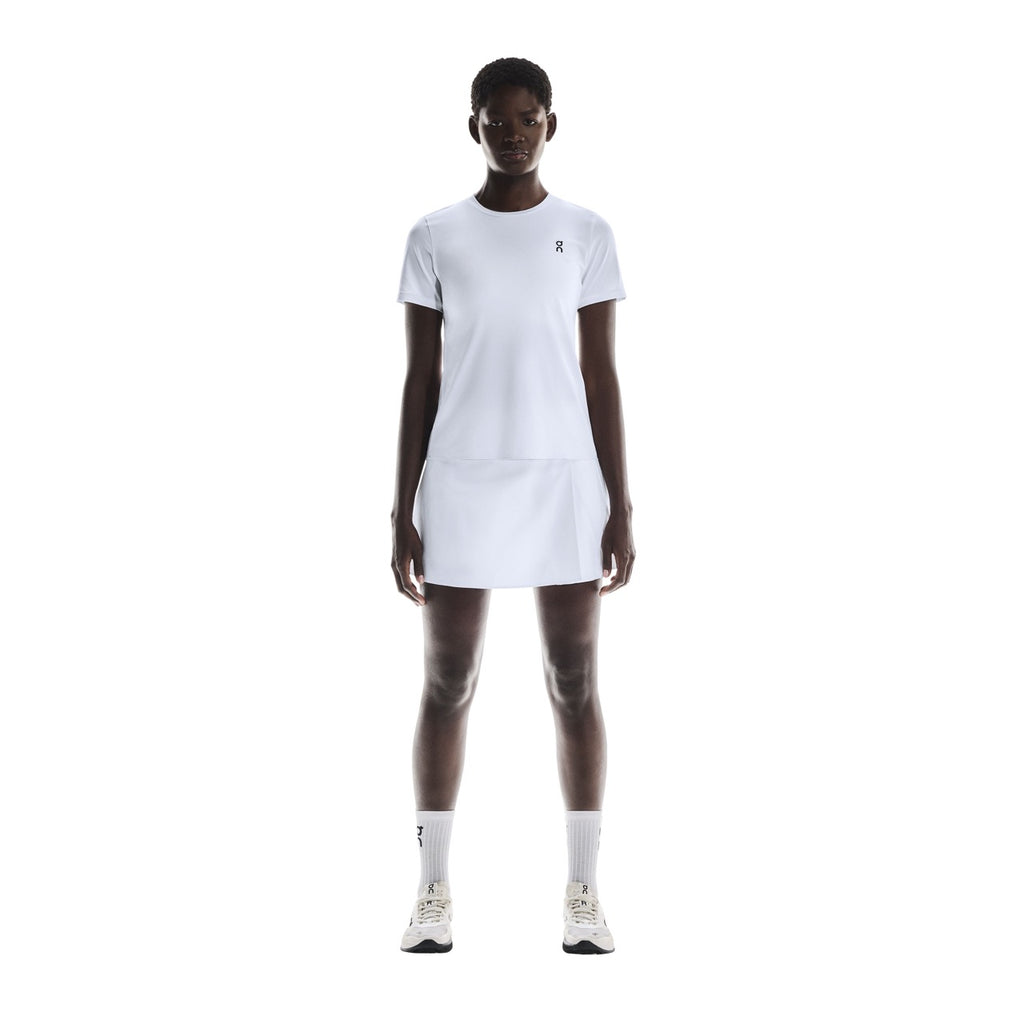 Jupe Court Plissée Femme Blanc