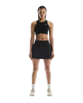 Court Skirt Pleated Damen Schwarz