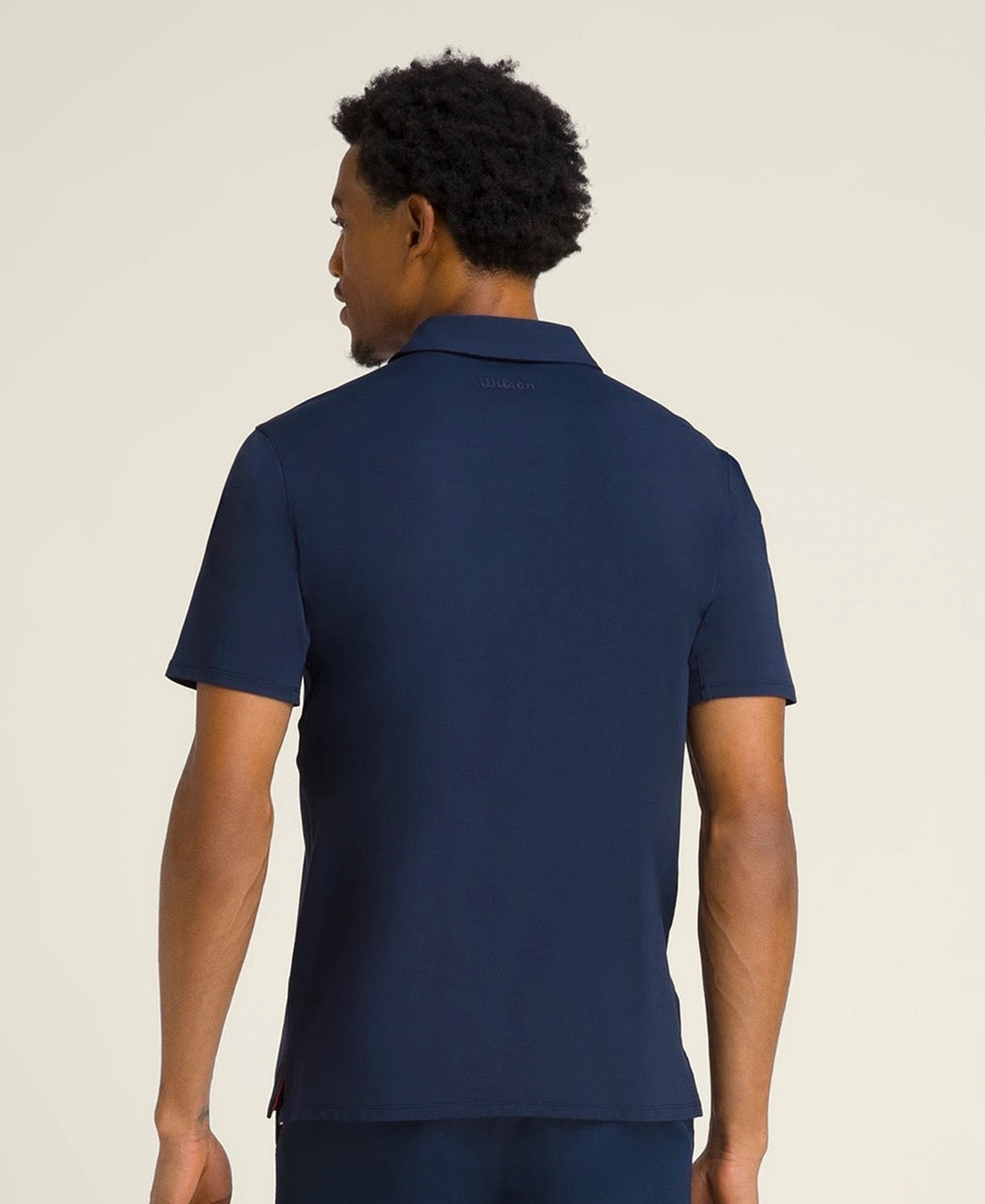 Polo da uomo League, colore blu navy