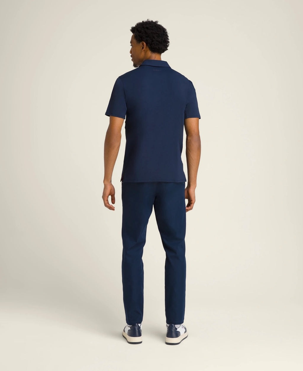 Polo da uomo League, colore blu navy