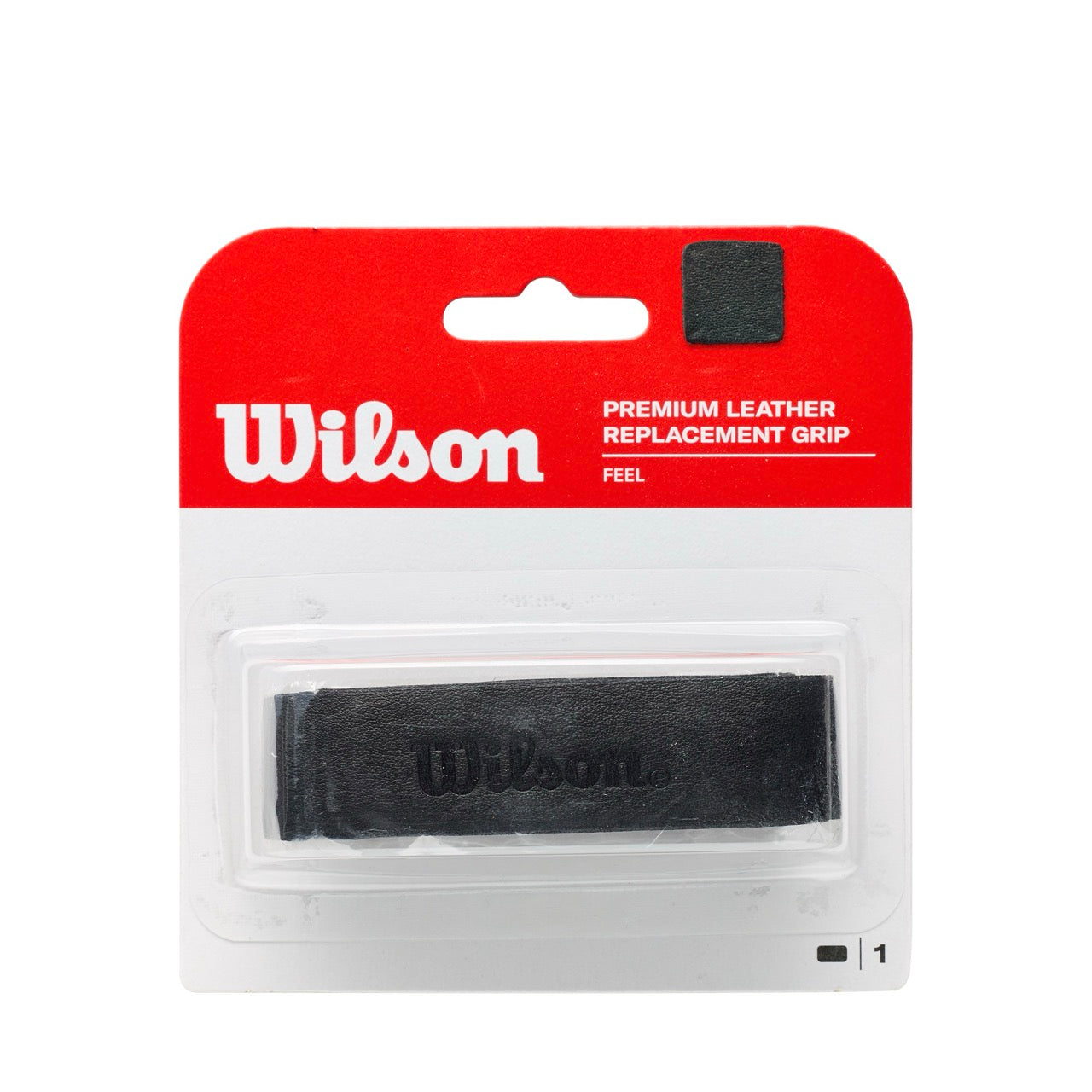 Premium leather handle Basegrip black