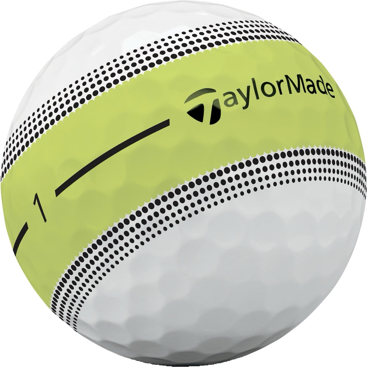 Palline da golf Tour Response Stripe Yellow (2026)