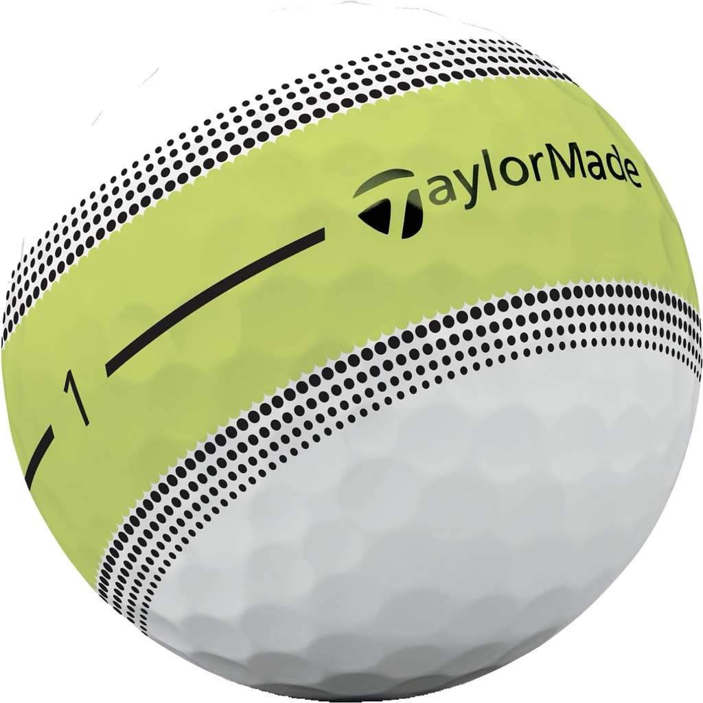 Palline da golf Tour Response Stripe Yellow (2026)