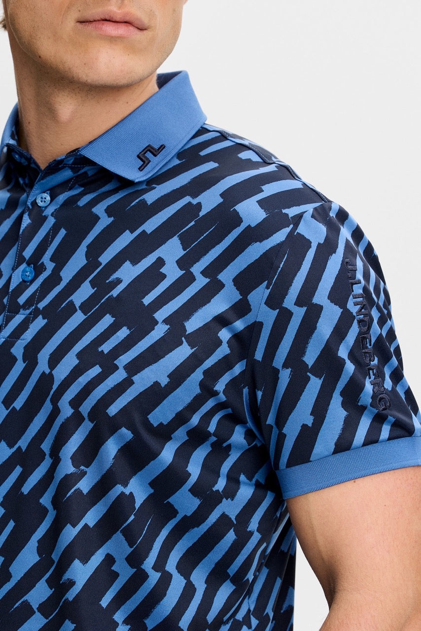 Tour Tech Print Polo Men