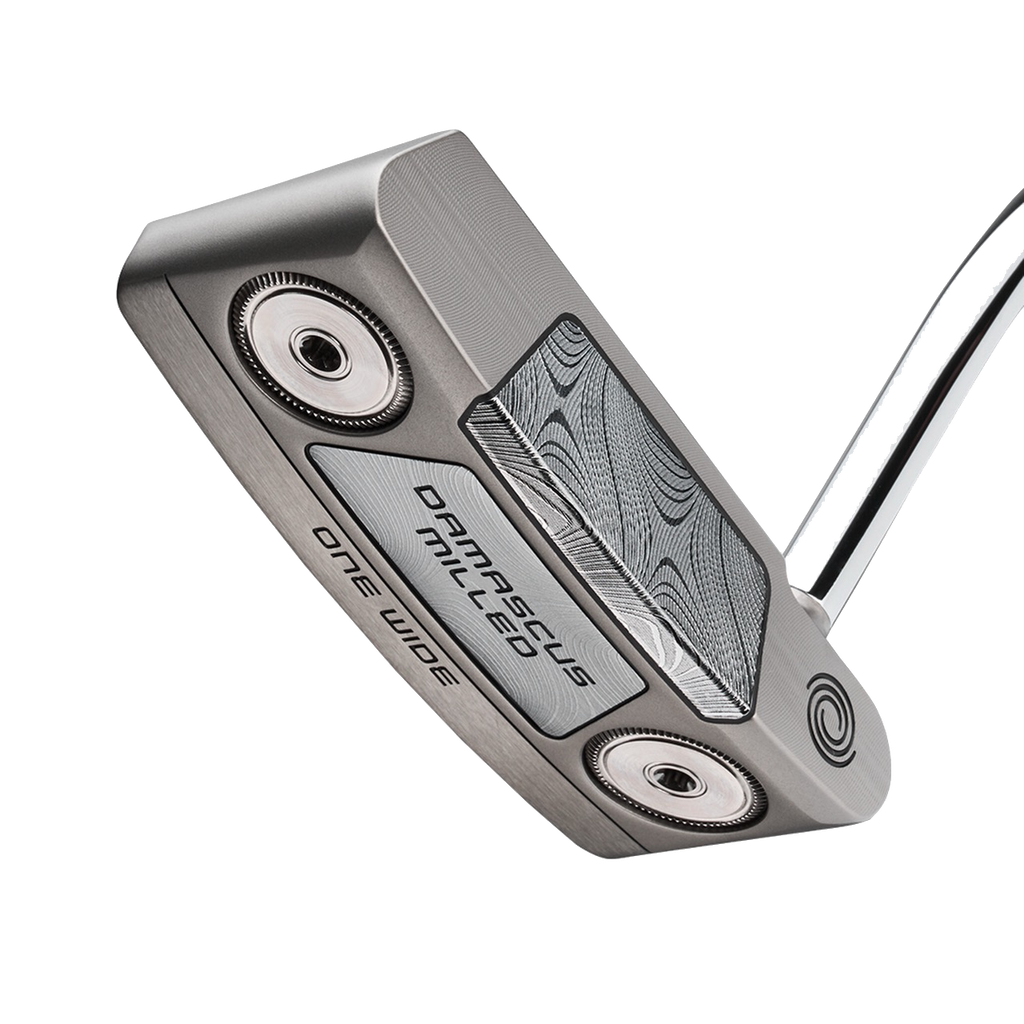 Putter Damasco fresato a una larghezza con curvatura singola