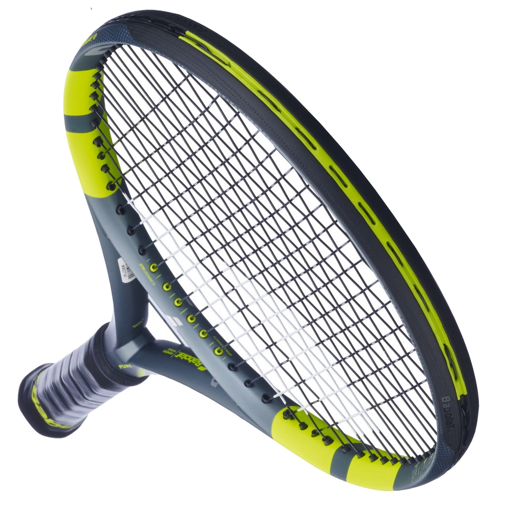 2x Pure Aero Tennisschläger + Schlägertasche