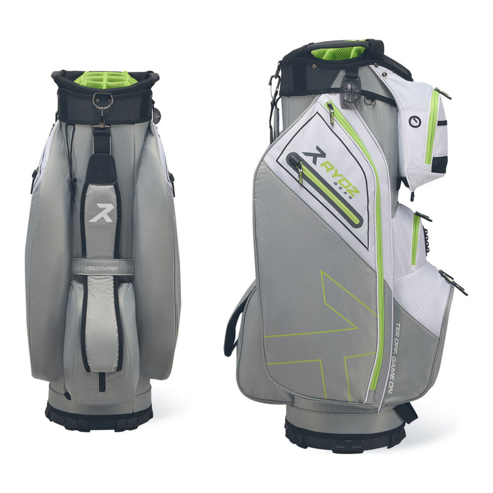 Firestarter Cartbag Silber/Weiss/Lime
