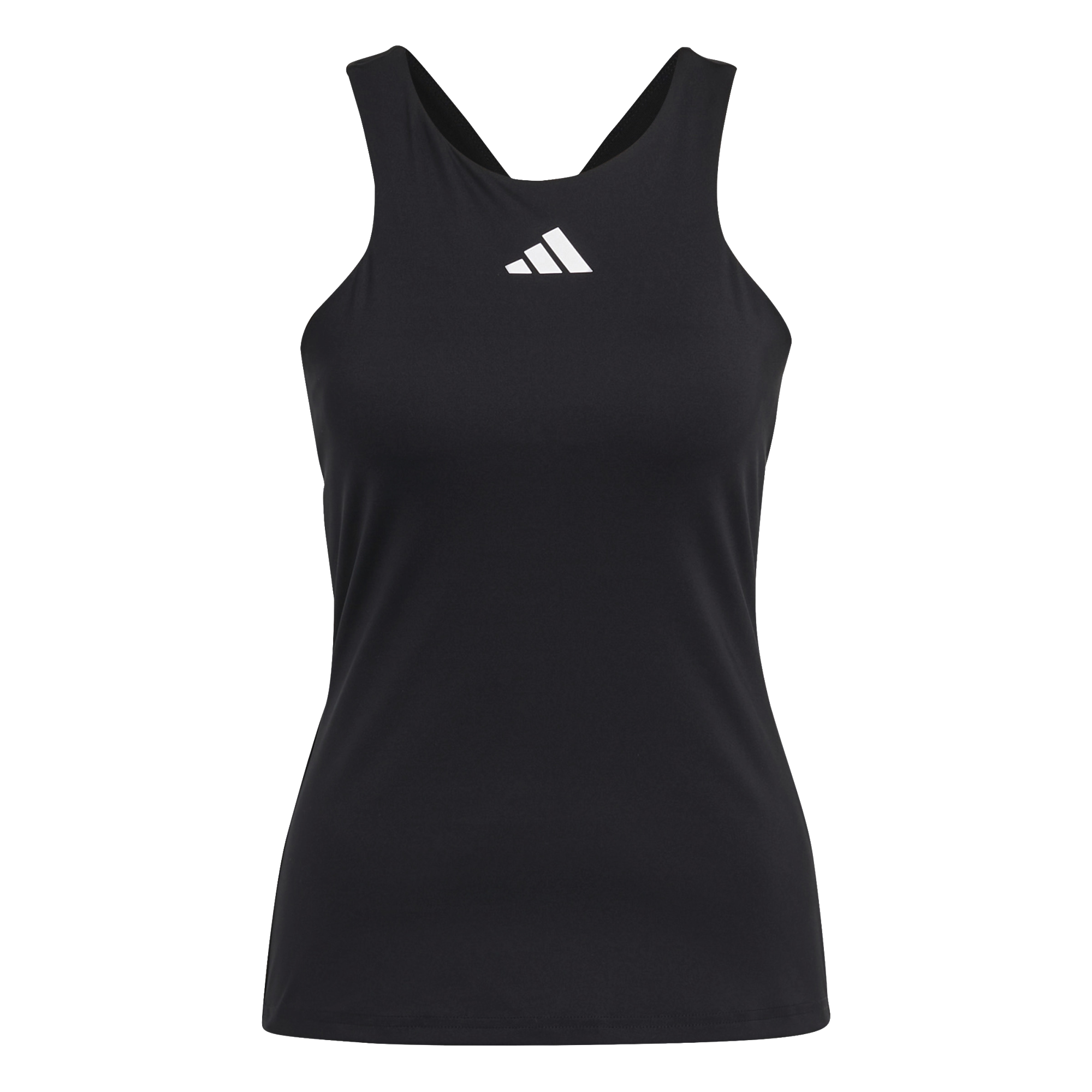 Tennis Y tank top black