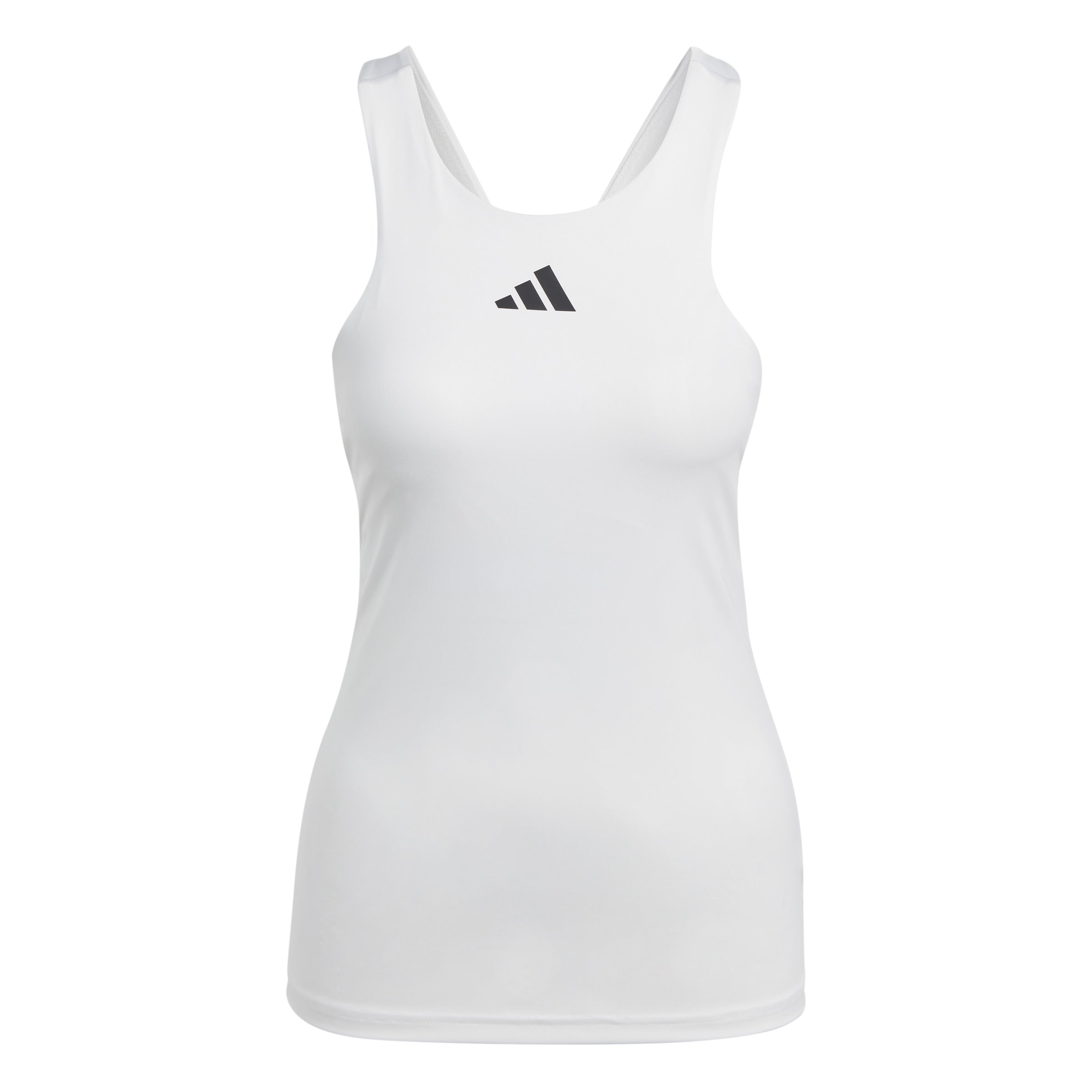 Tennis Y tank top white