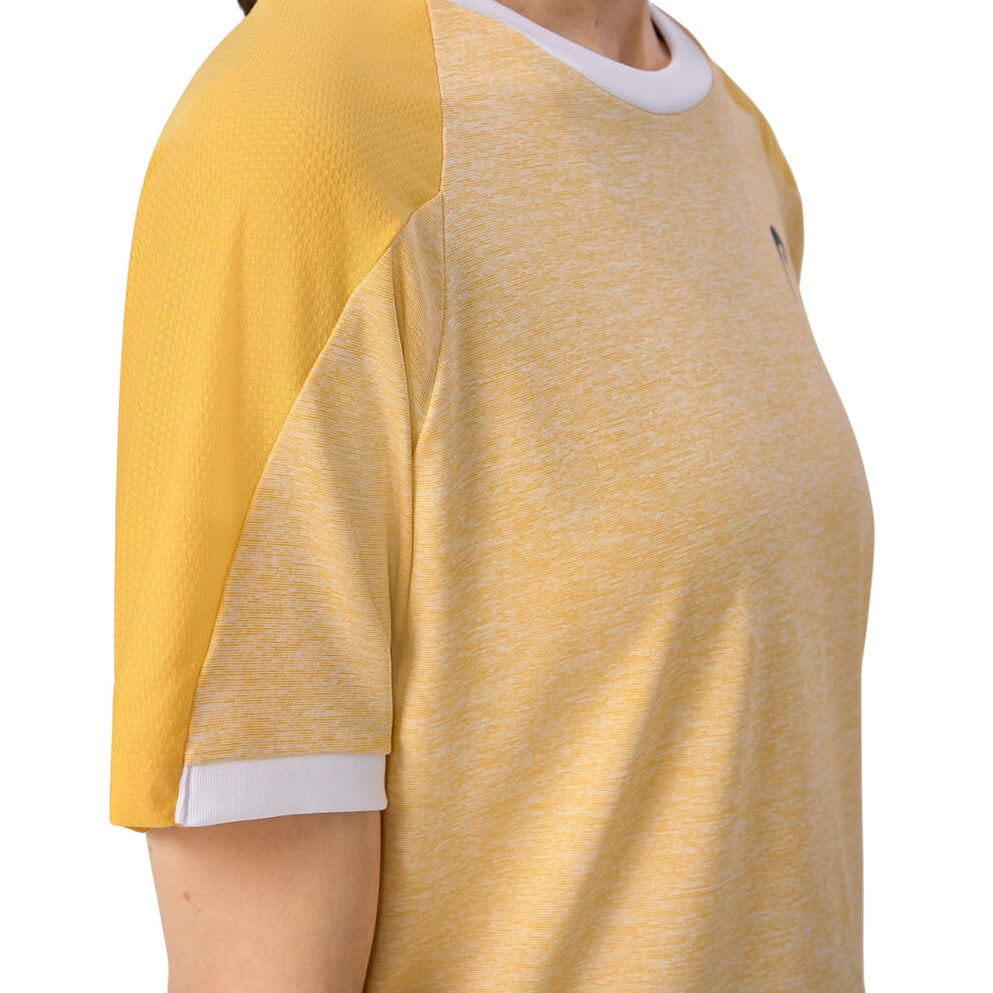 Play Tech T-Shirt Women Yellow