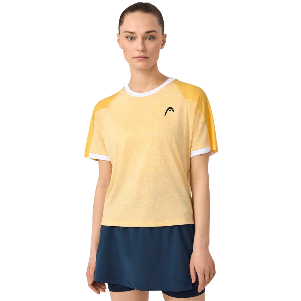 Play Tech T-Shirt Women Yellow