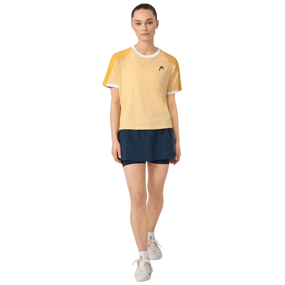 Play Tech T-Shirt Women Yellow