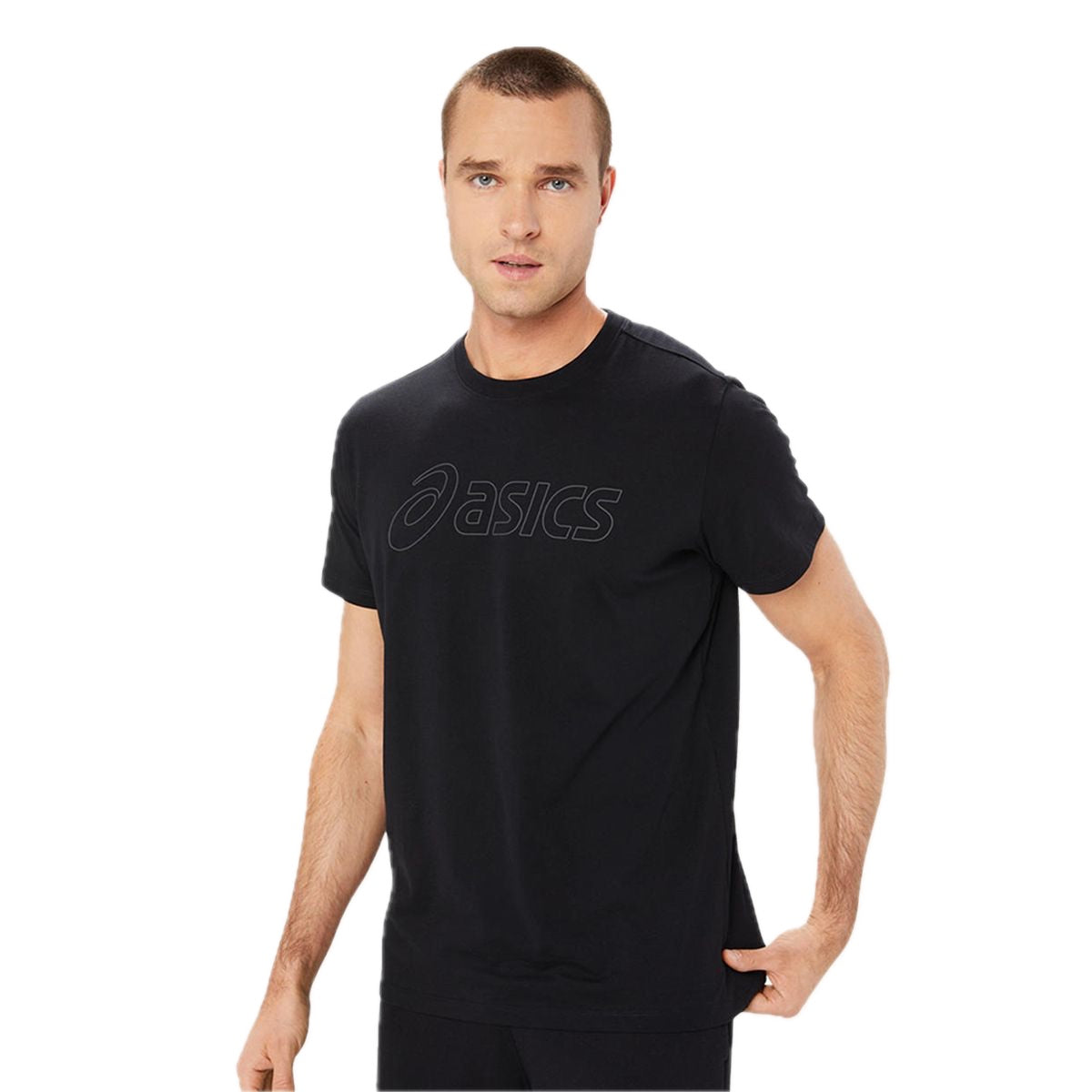 ASICS Logo T-Shirt Schwarz