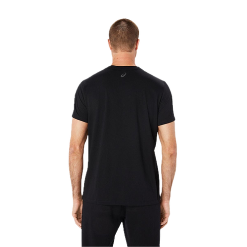 Maglietta con logo ASICS nera