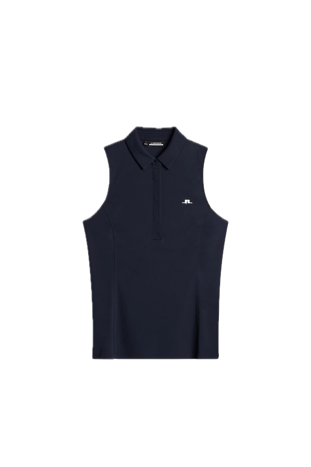 Polo sans manches Dena pour femme, bleu marine