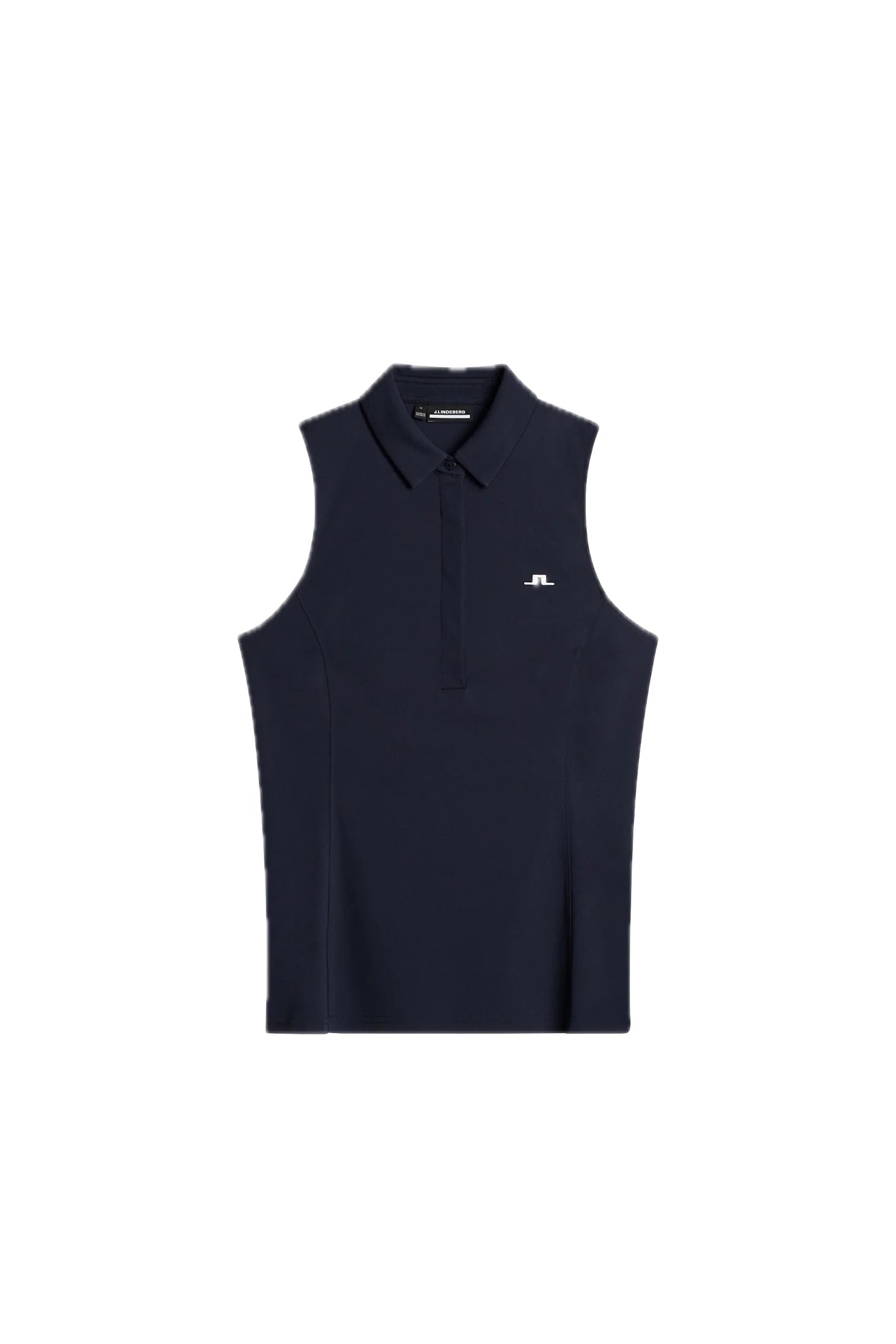 Polo sans manches Dena pour femme, bleu marine