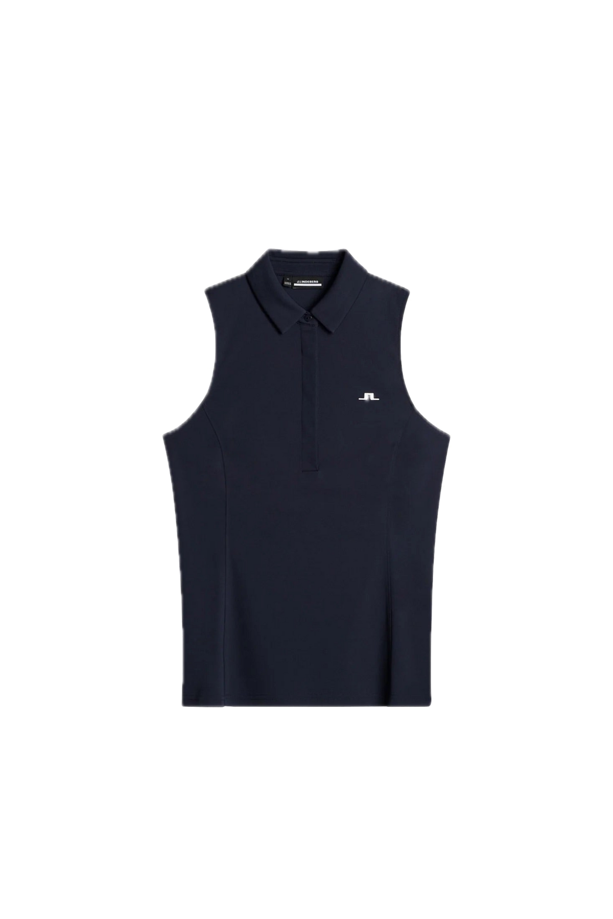 Polo sans manches Dena pour femme, bleu marine