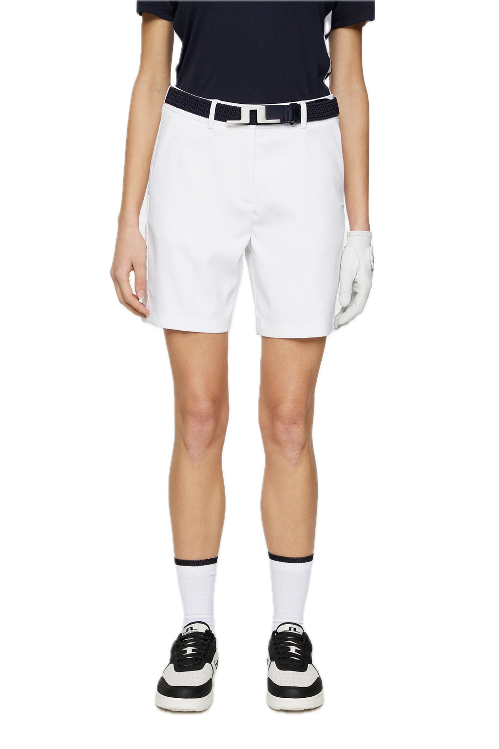 Gwen Long Shorts Damen Weiss