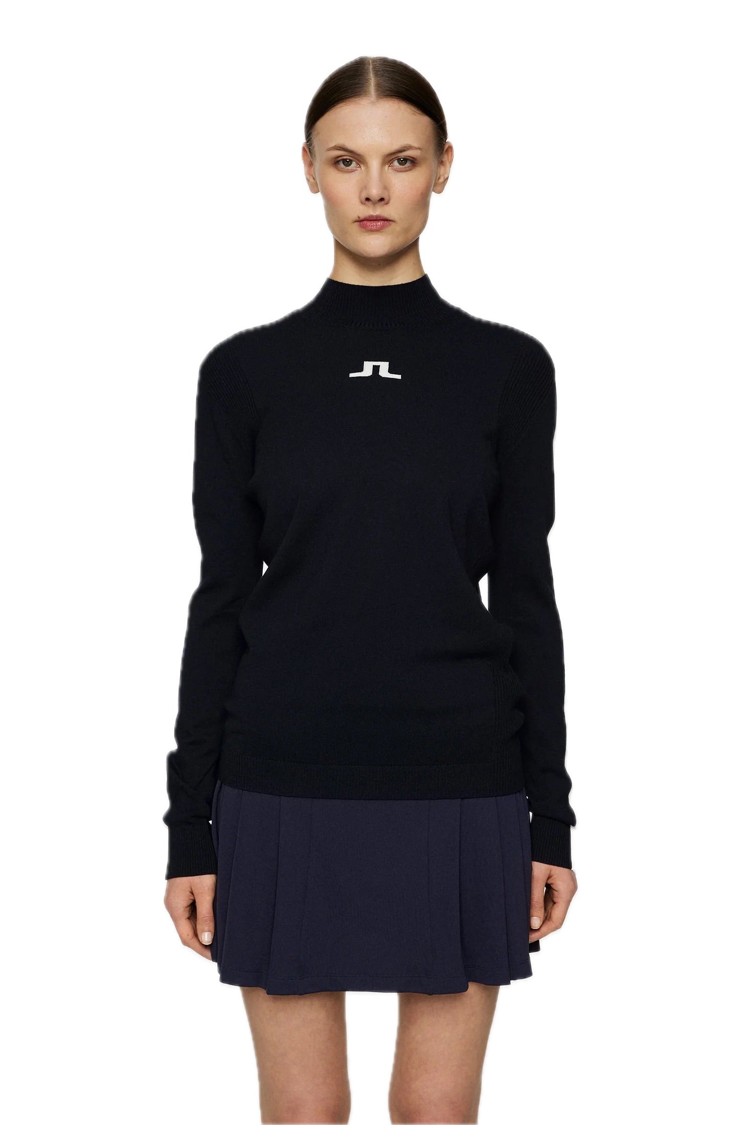 Pull Adia en maille bleu marine