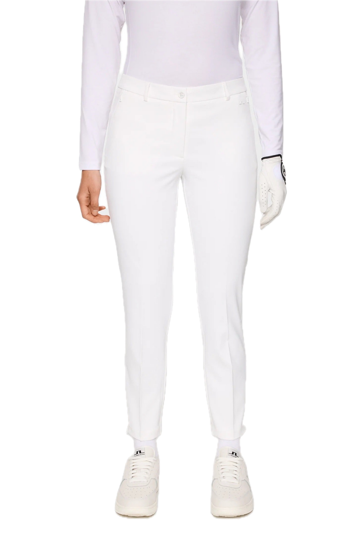 Pia Women's White Trousers