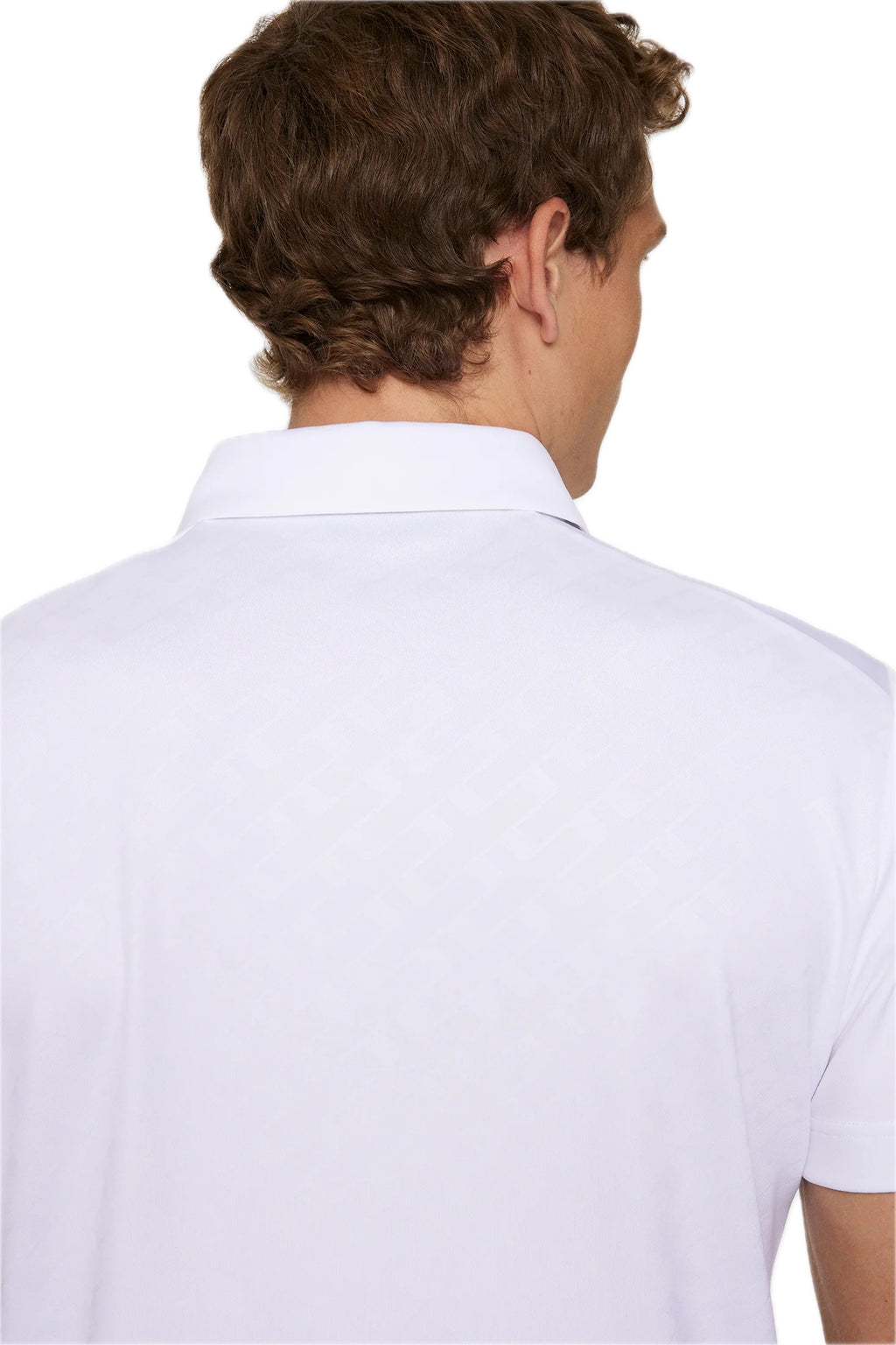 Polo Peat da uomo bianca