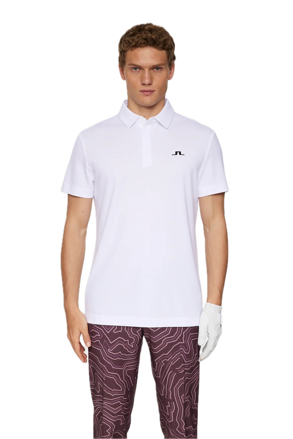 Polo Peat da uomo bianca