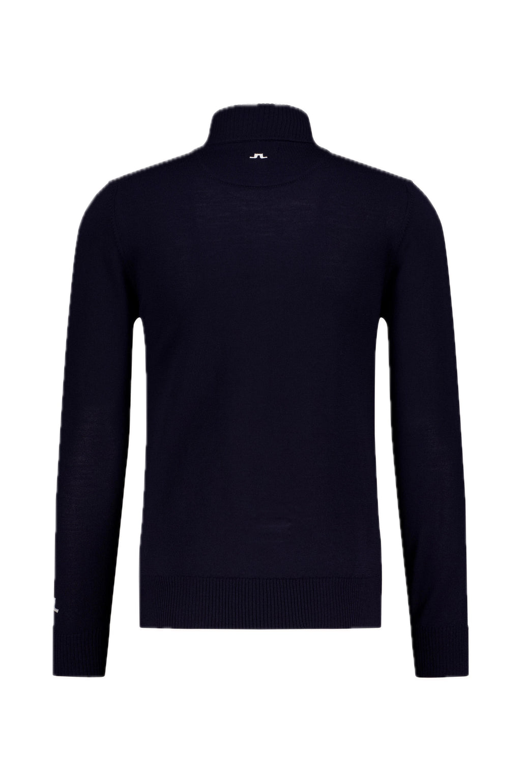 Pull zippé en maille Kian pour homme, bleu marine