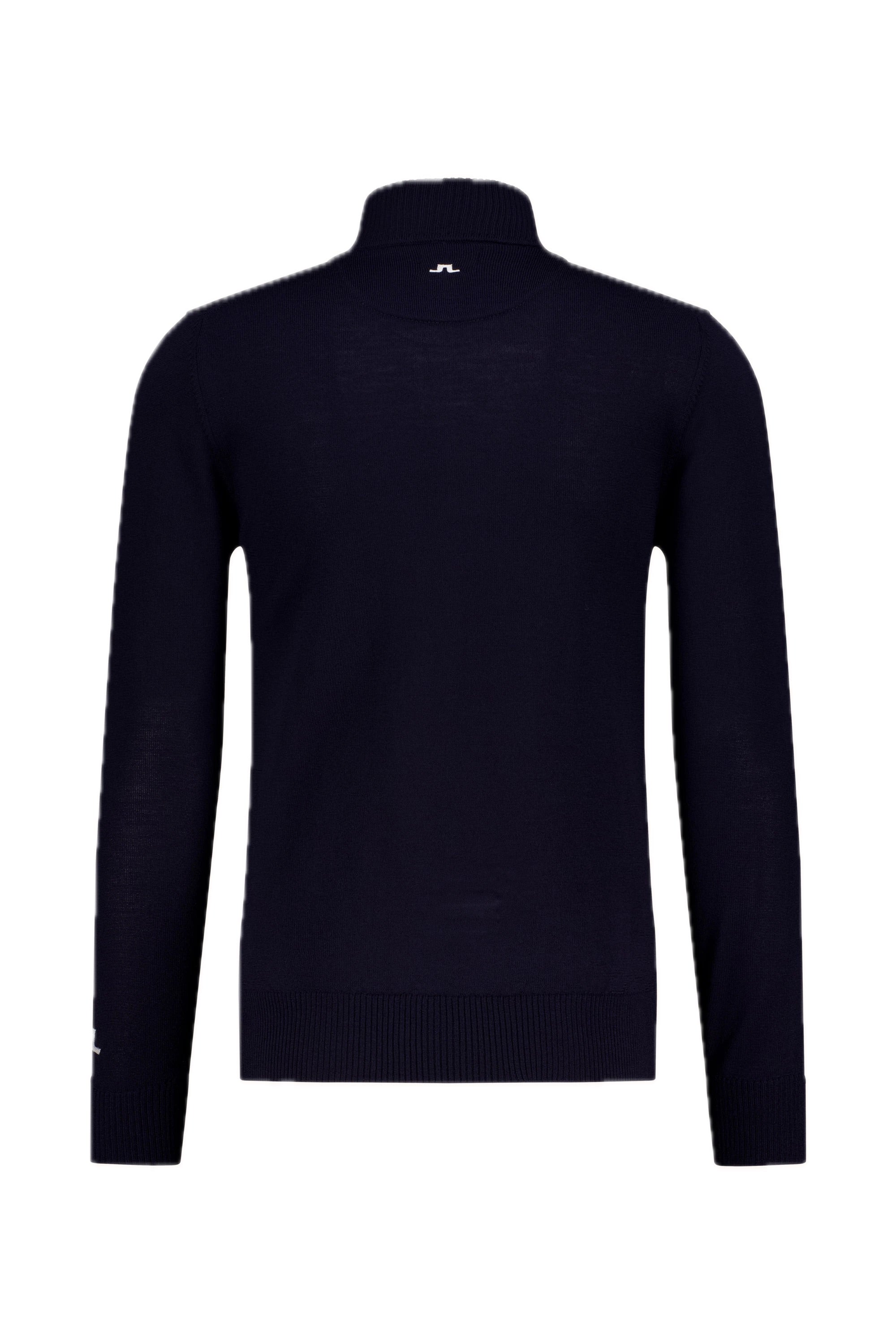 Kian Knitted Zipped Sweater Herren Navy