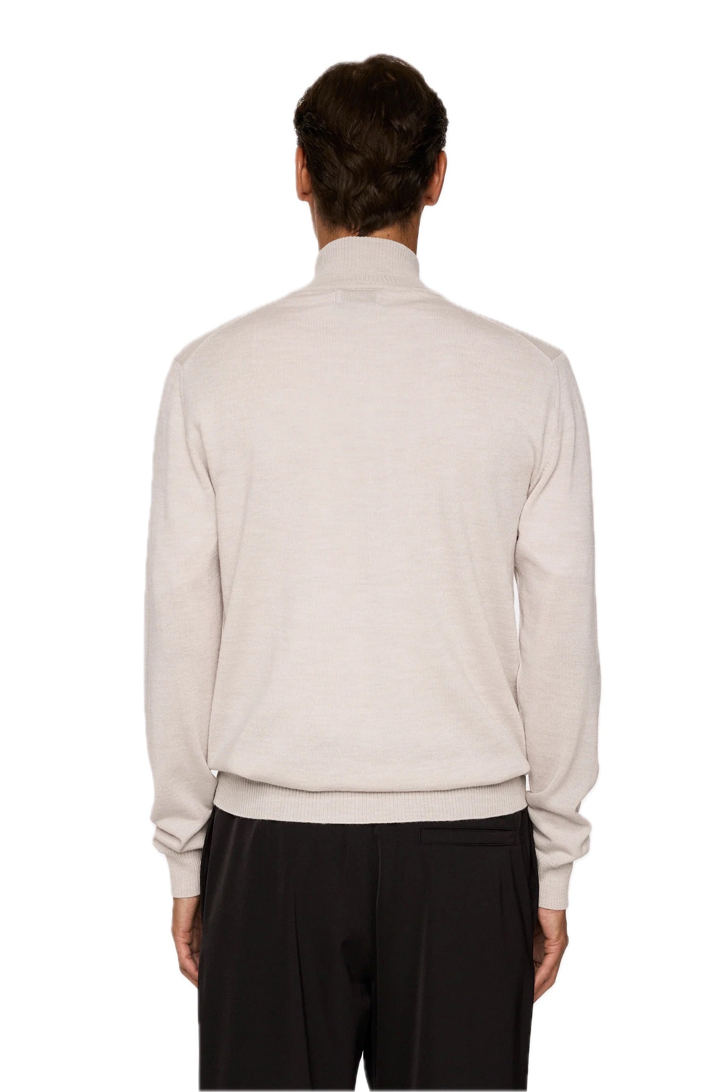 Maglione Kiyan con cerniera a un quarto da uomo Moonbeam