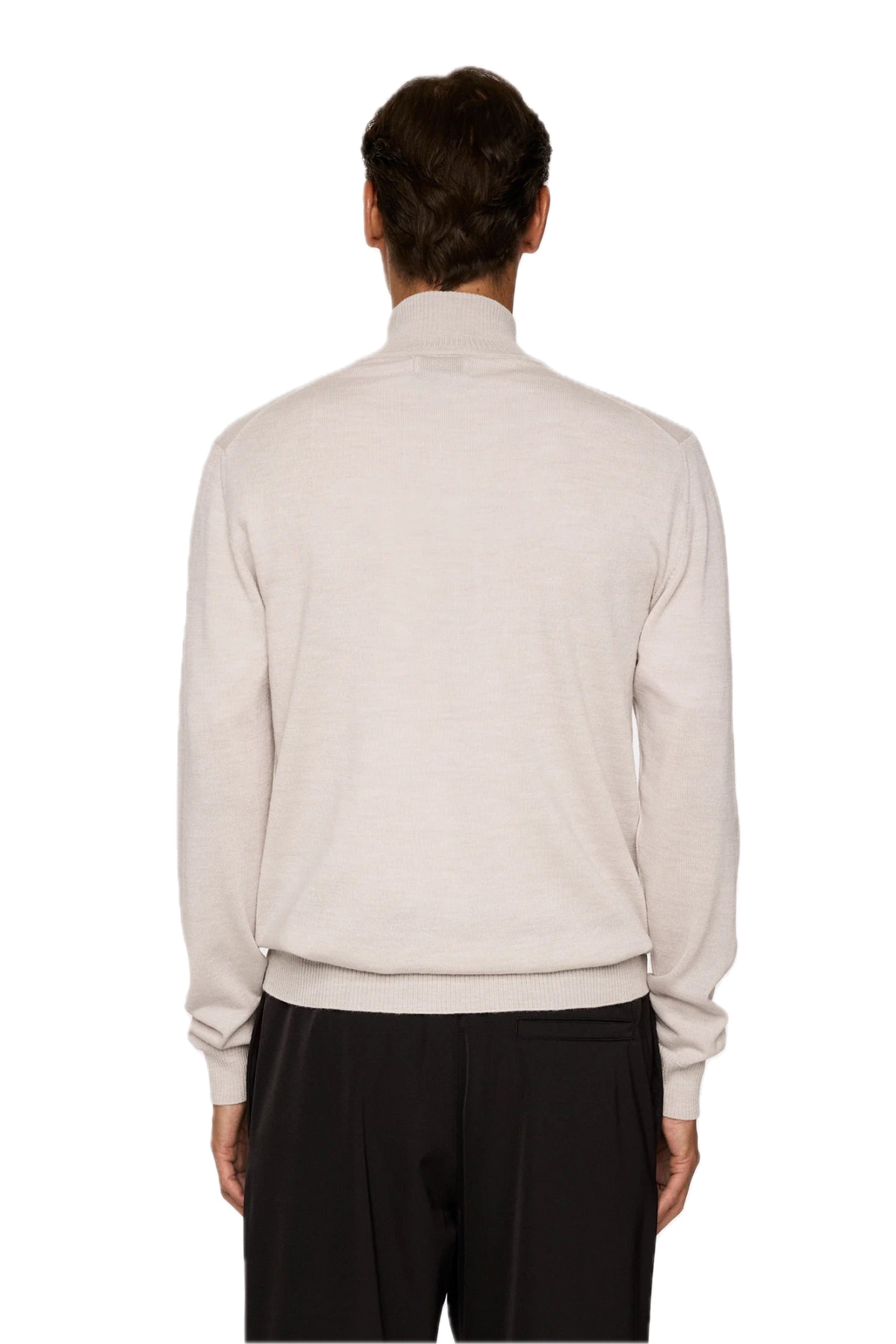Kiyan Quarter Zip Sweater Men Moonbeam