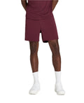 Short Doubleday pour homme doublé rouge