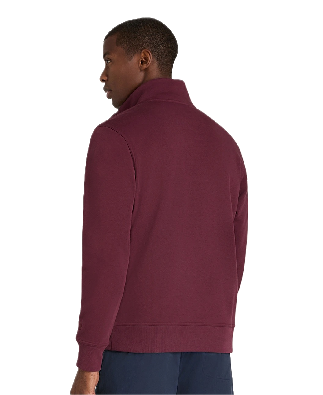 Club 1/2 Zip Mock Sweatshirt Herren Rot