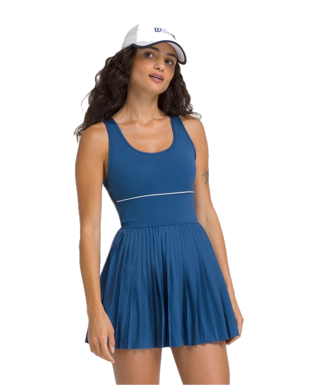 Sportif Tennis Dress Damen Court Blau