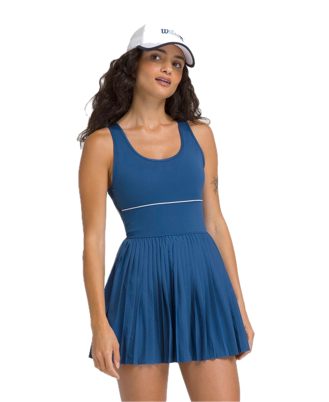 Sportif Tennis Dress Damen Court Blau