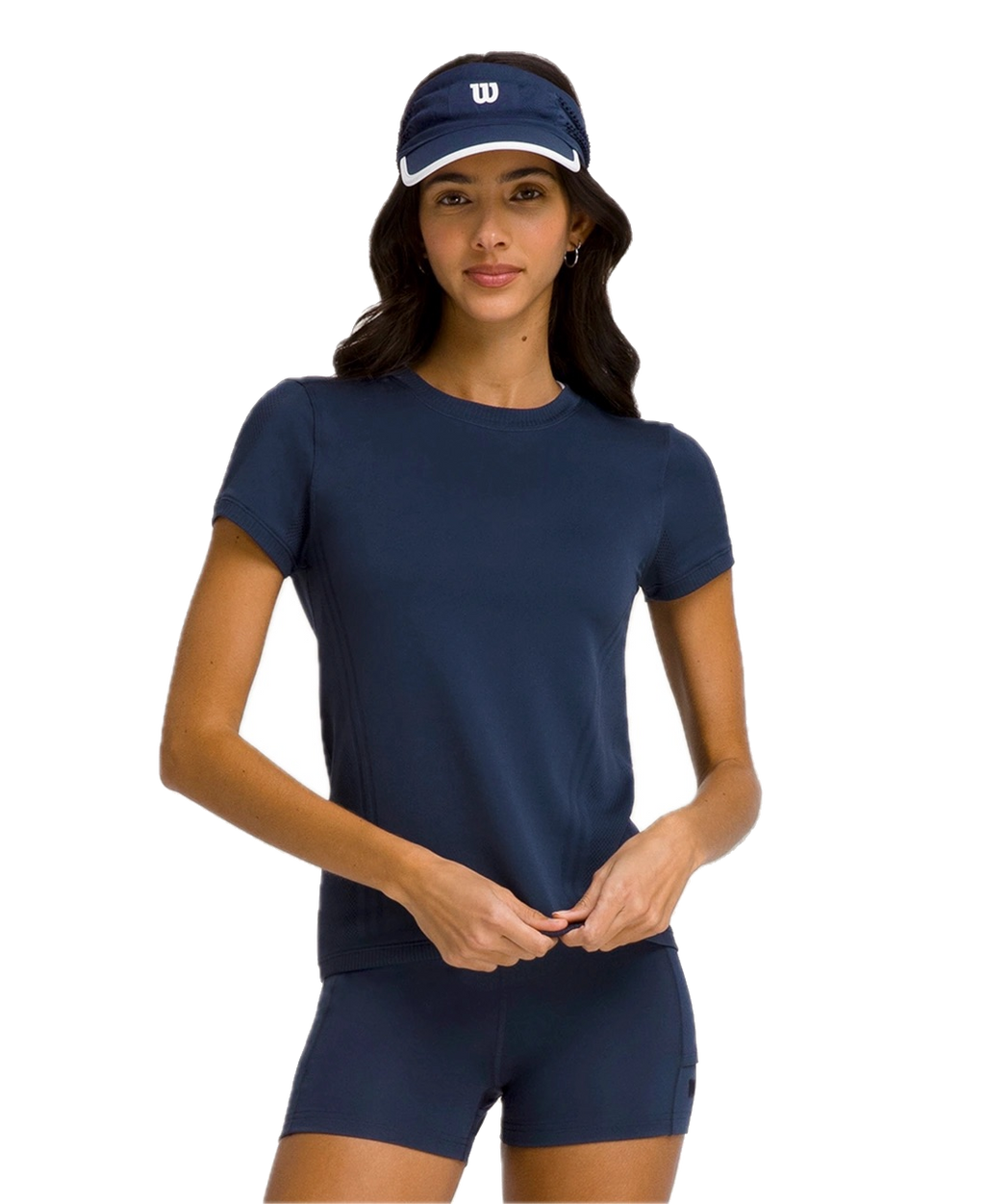 Pro Seamless T-Shirt Damen Navy