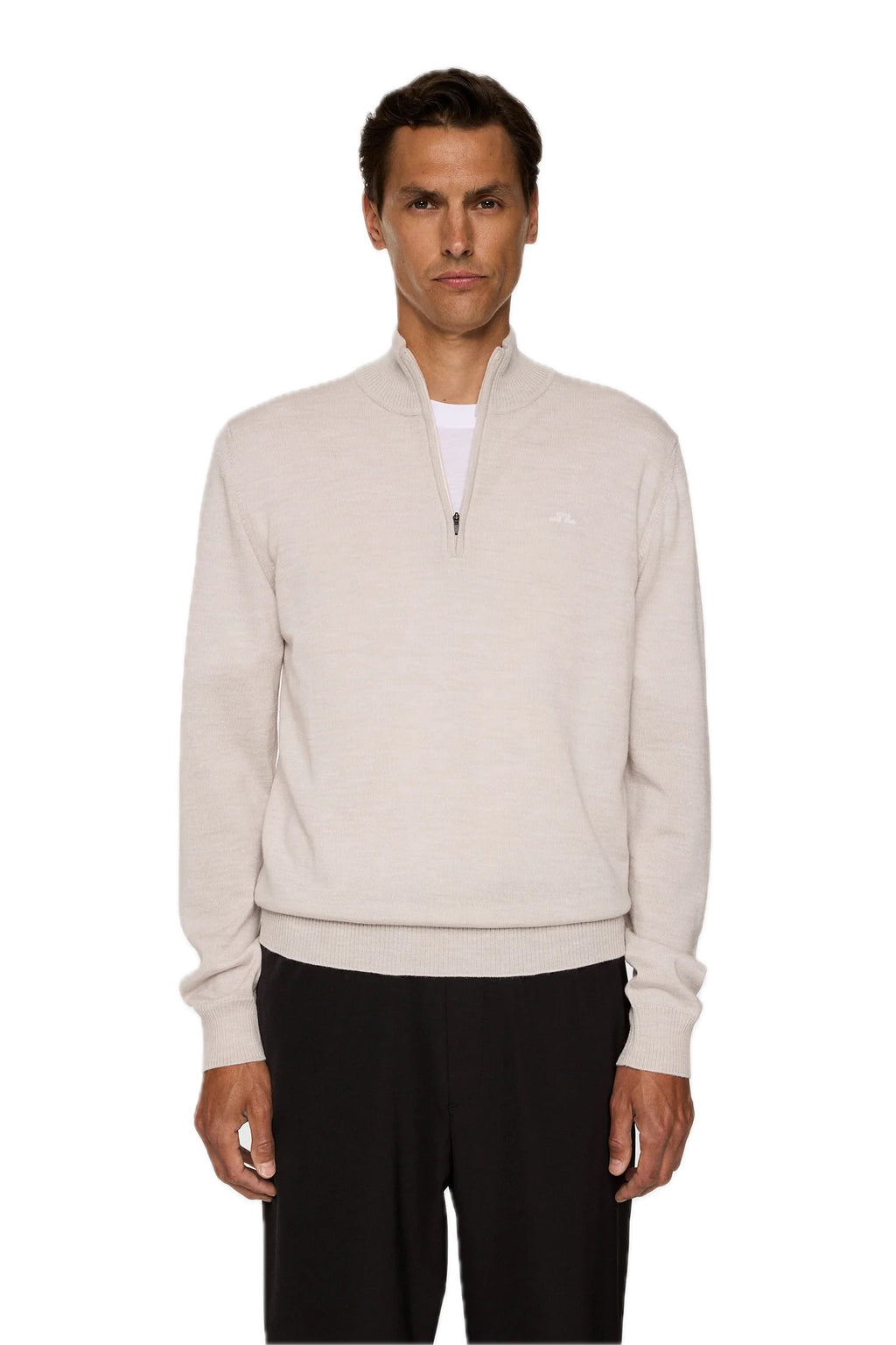 Kiyan Quarter Zip Sweater Herren Moonbeam