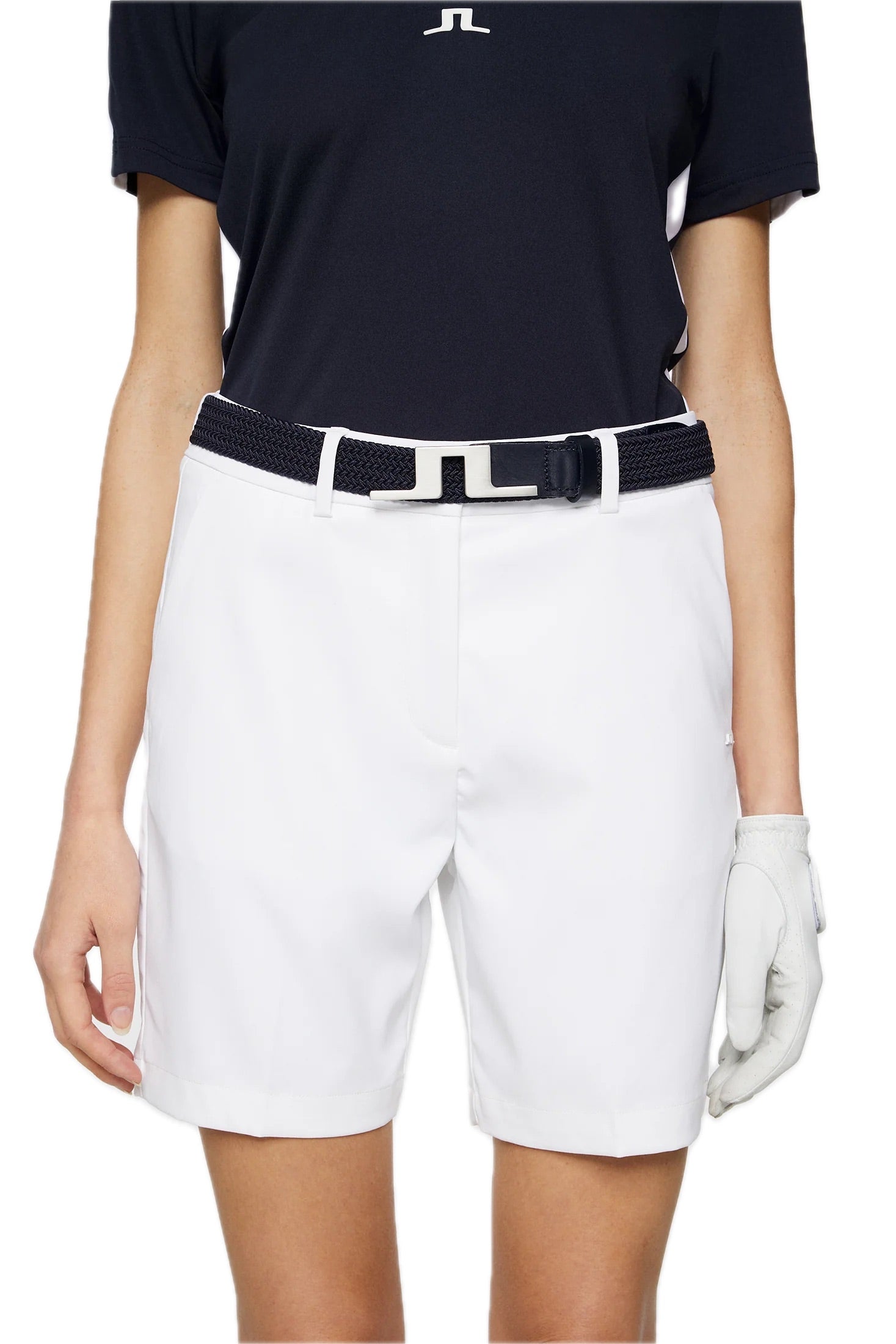 Gwen Long Shorts Damen Weiss