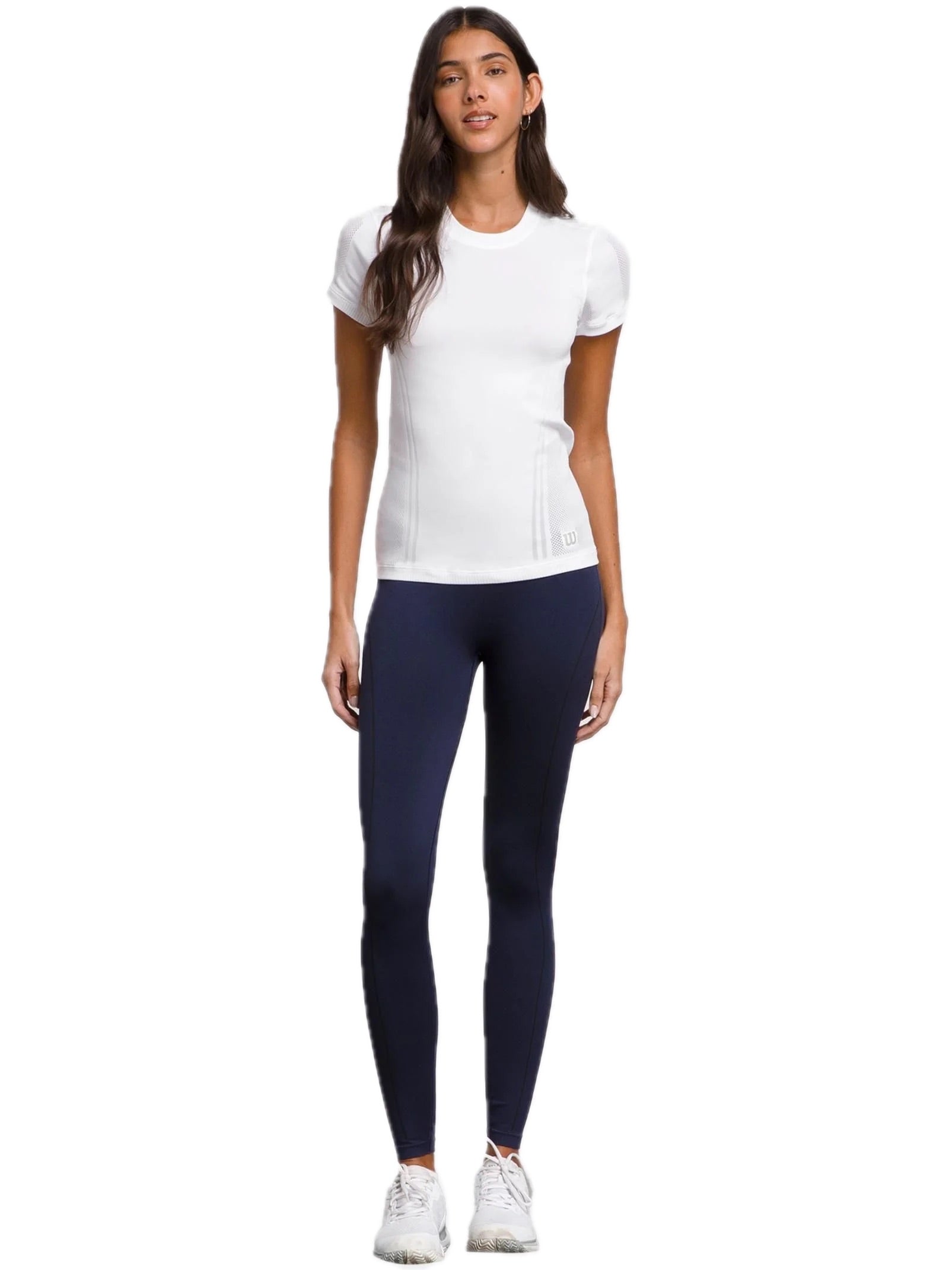 Maglietta Pro Seamless da donna bianca