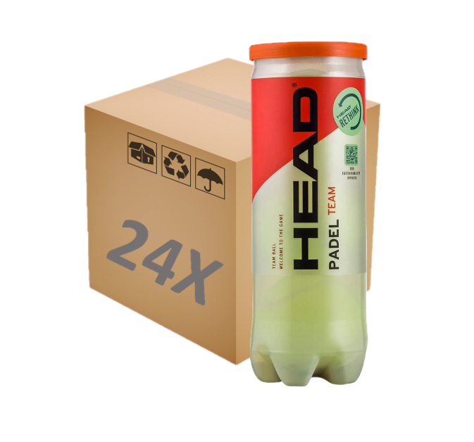 Team Padel Balls 24x 3-pack cans