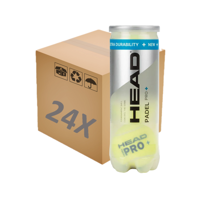 Pro + Padel Balls 24 x 3-ball cans