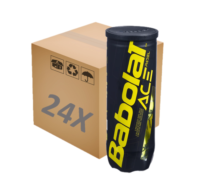 Ace X3 Padel Balls 24x 3-Ball Can