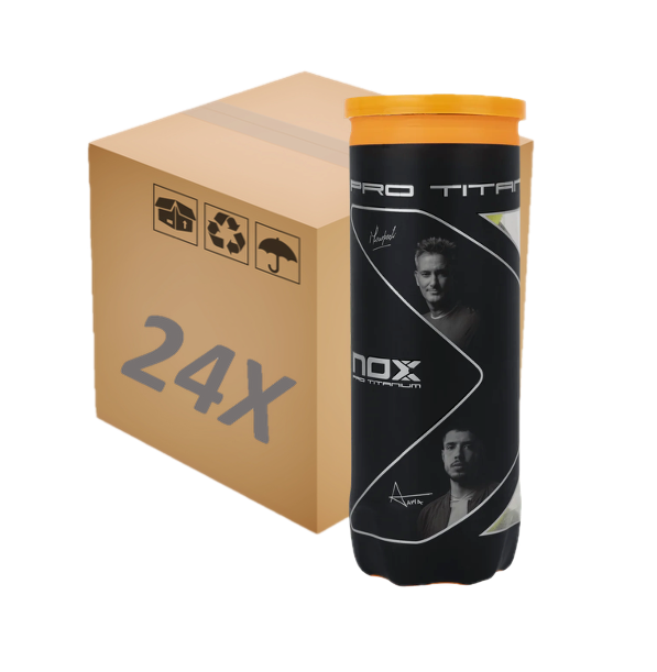 Pro Titanium Padelbälle 24x 3er Dose