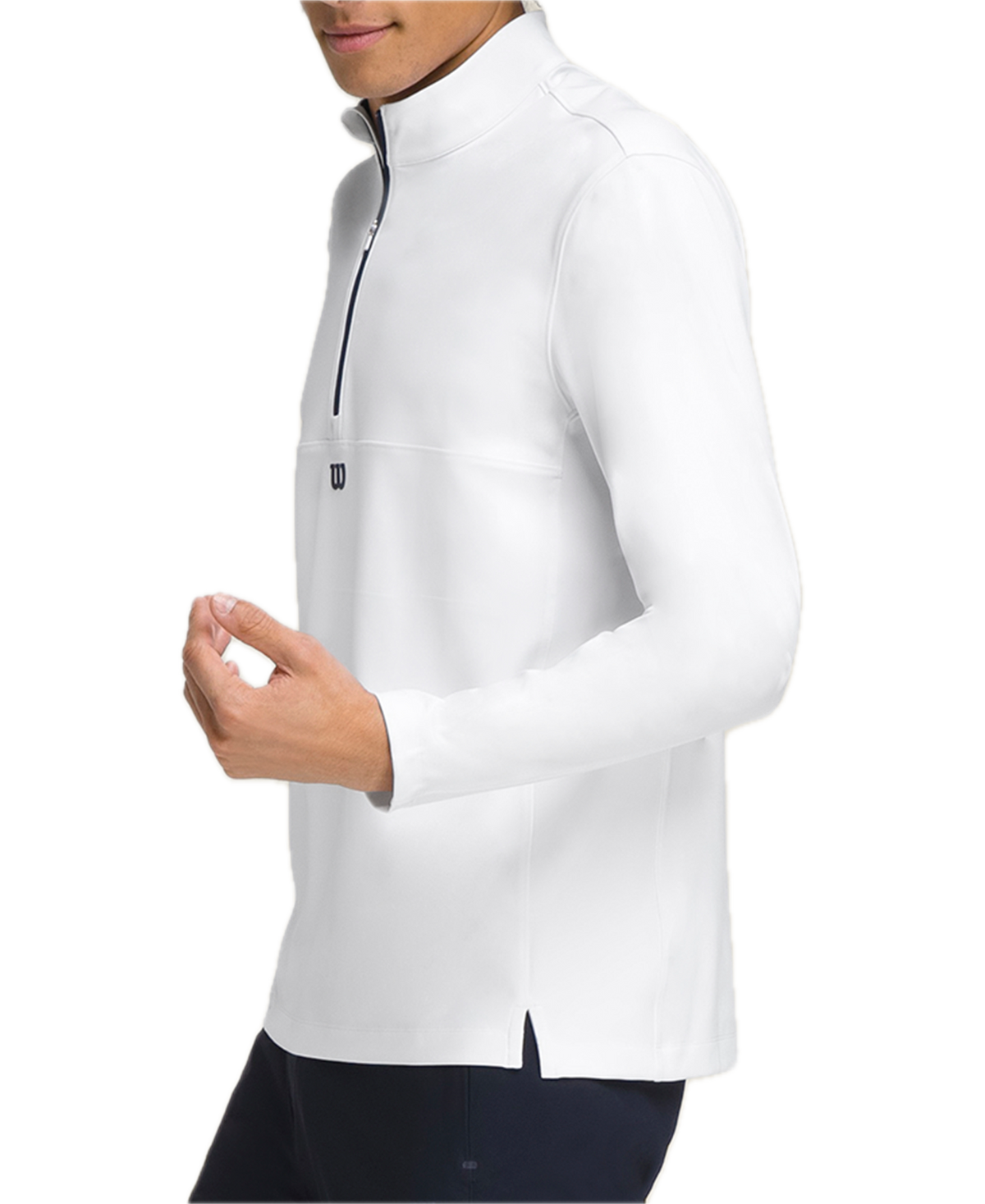 Elevate Performance Half-Zip Men's White
